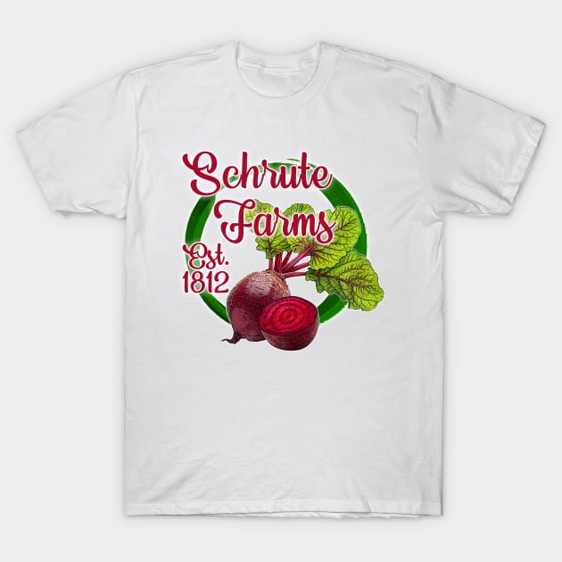 Schrute Farms T-Shirt by Duckgurl44